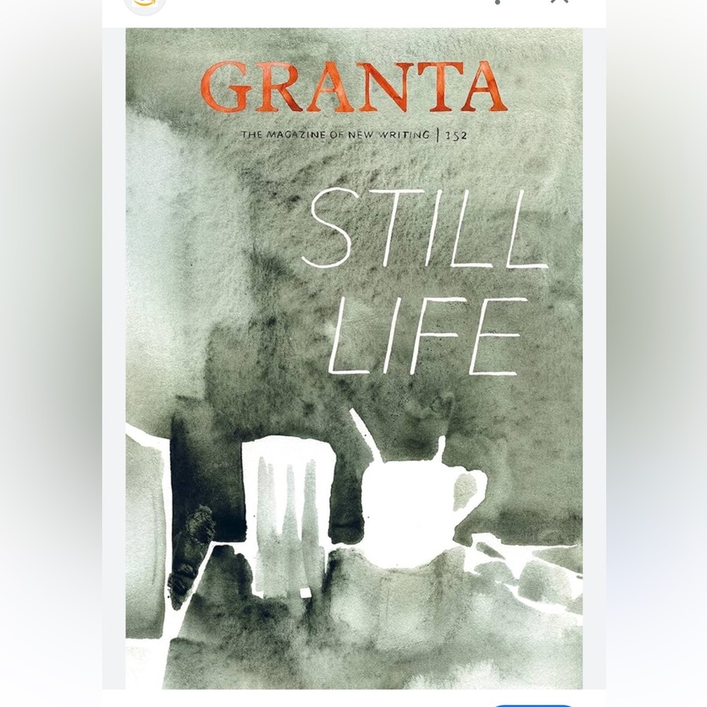 Granta Journal “Still Life” issue 152, summer 2020 Coffee Table Book